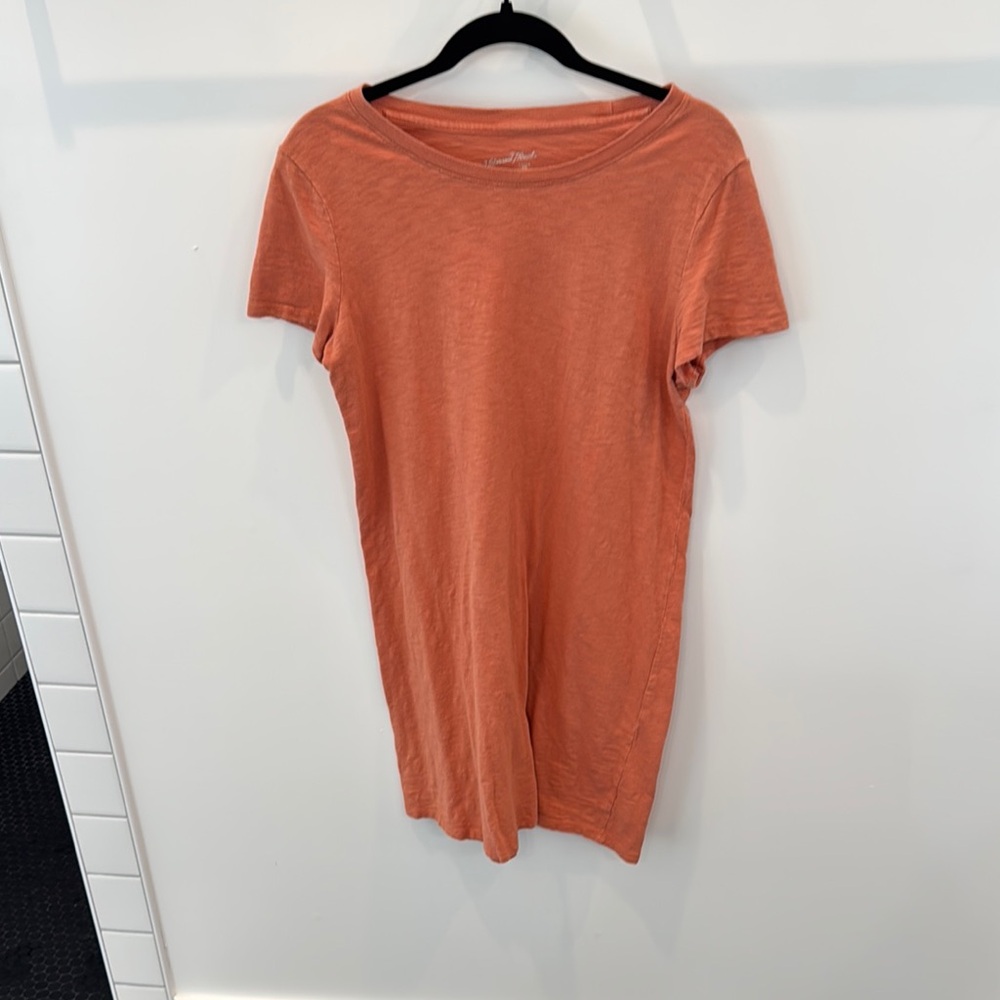 Orange Women's T-shirt dress